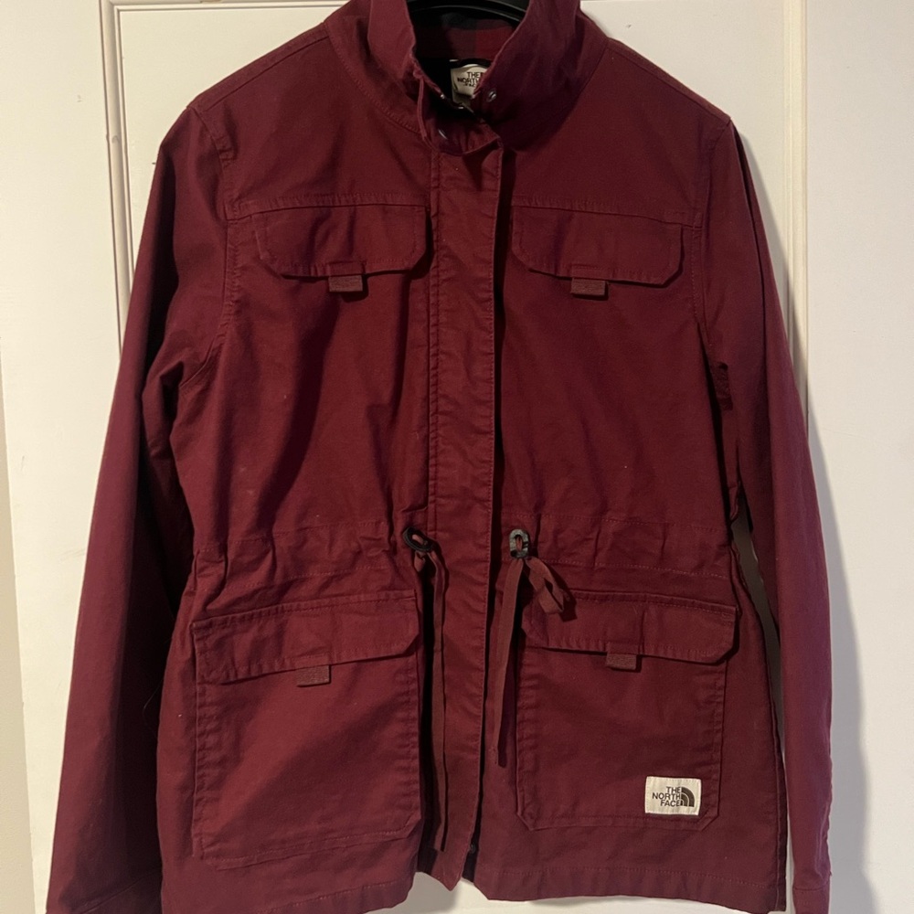 The North Face Burgundy Jacket